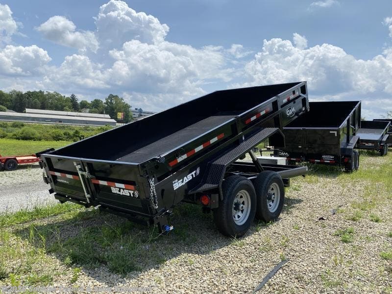 2023 CAM Superline 7CAM614LPHD 6x14 HD Beast Low Profile Dump Trailer - Image 2