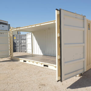 20ft One-Trip Open Side Doors Container for Sale