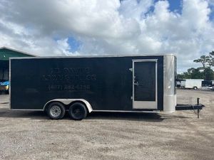 Used 7X20 Enclosed Trailer
