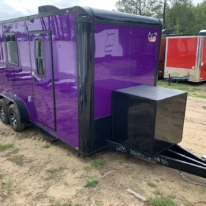 7x16TA Quality Pet Grooming Purple Blackout Package