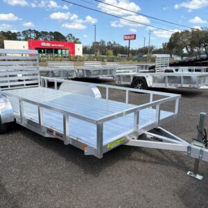 New 2026 Sport Haven 7 x 16 Aluminum Utility Trailer 7k GVWR