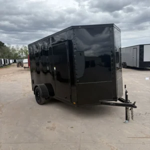 6x12SA Titanium Cargo Trailer Black Blackout Package