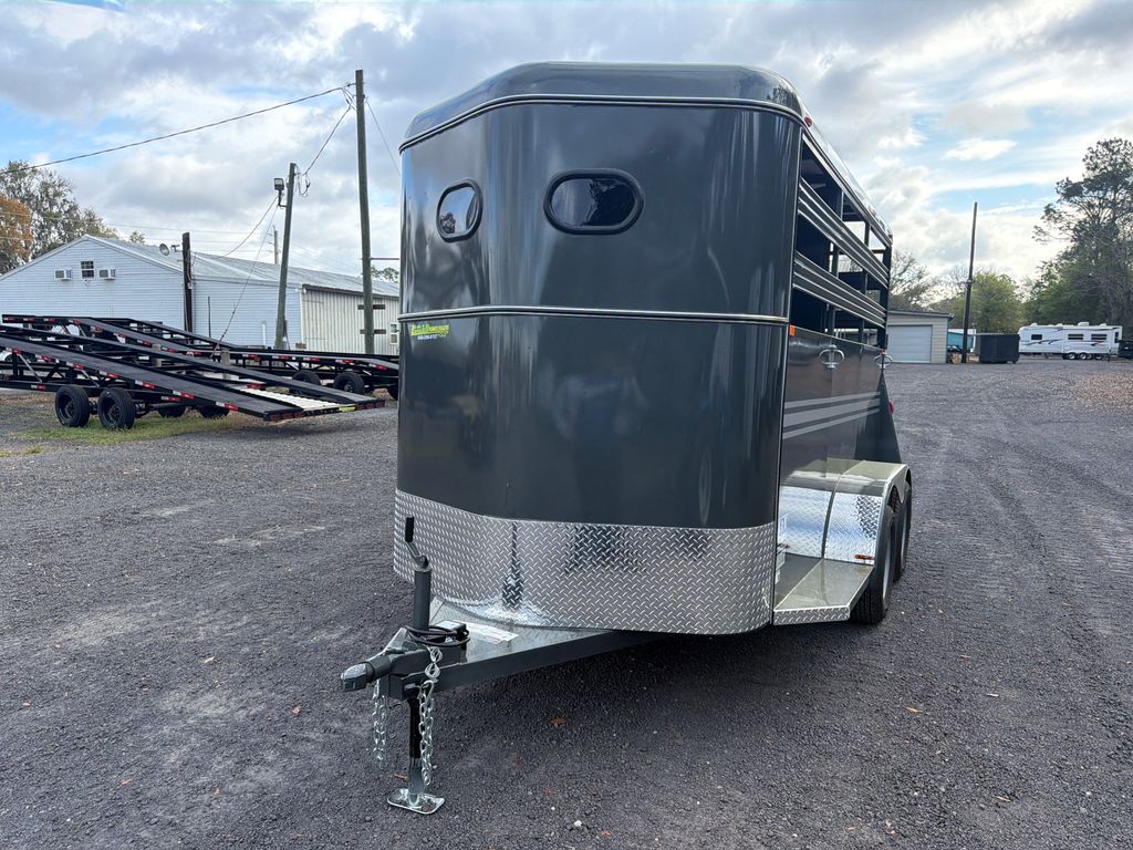 New 2026 Bee Trailers 6 x 13 2 Horse Trailer 7k GVWR - Image 2