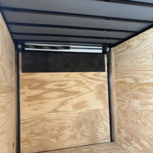 7x14TA2 Trojan Cargo Contractor Trailer White Blackout Package - Image 3