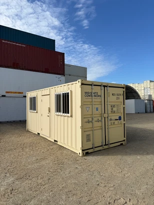 20' Ground Level Office Container - Image 12
