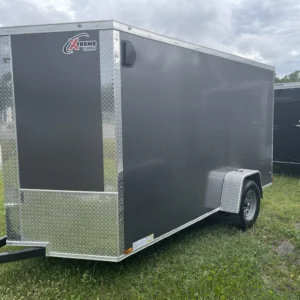 6x12SA Xtreme Standard Cargo Charcoal Gray