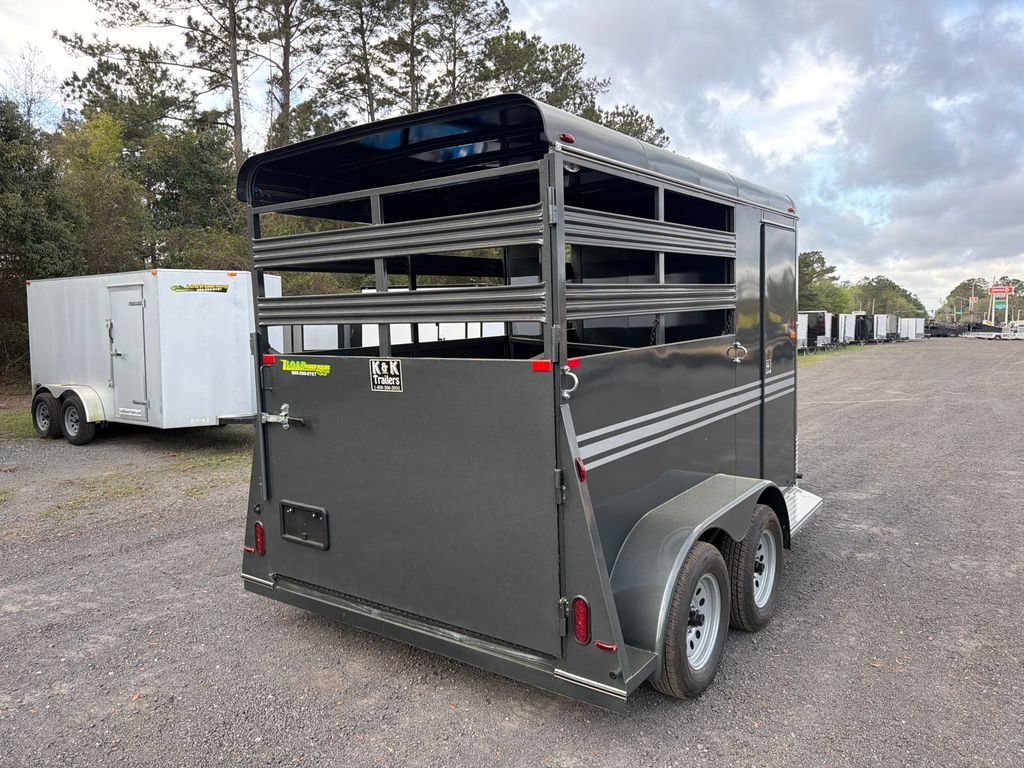 New 2026 Bee Trailers 6 x 13 2 Horse Trailer 7k GVWR - Image 3