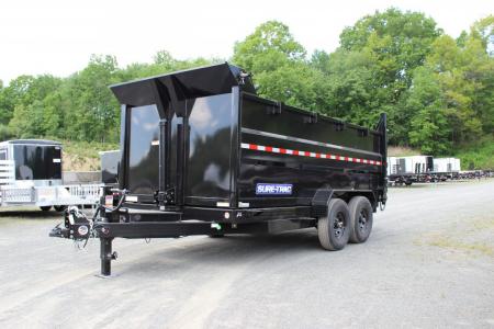 New2026 Sure-Trac 7x14 14K Telescopic High Side Dump Trailer - Image 2