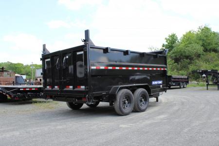 New2026 Sure-Trac 7x14 14K Telescopic High Side Dump Trailer - Image 3