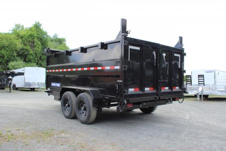 New2026 Sure-Trac 7x14 14K Telescopic High Side Dump Trailer - Image 4