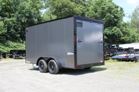 New2026 Haulmark 7x14 Enclosed Cargo Trailer - Black Out PKG - Image 3
