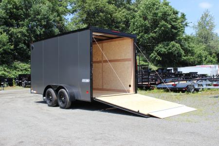New2026 Haulmark 7x14 Enclosed Cargo Trailer - Black Out PKG - Image 5