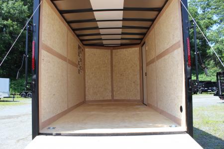 New2026 Haulmark 7x14 Enclosed Cargo Trailer - Black Out PKG - Image 7