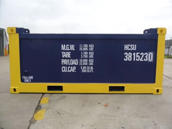 10ft DNV 2.7-1 Half Height Open Top Containers - Image 5