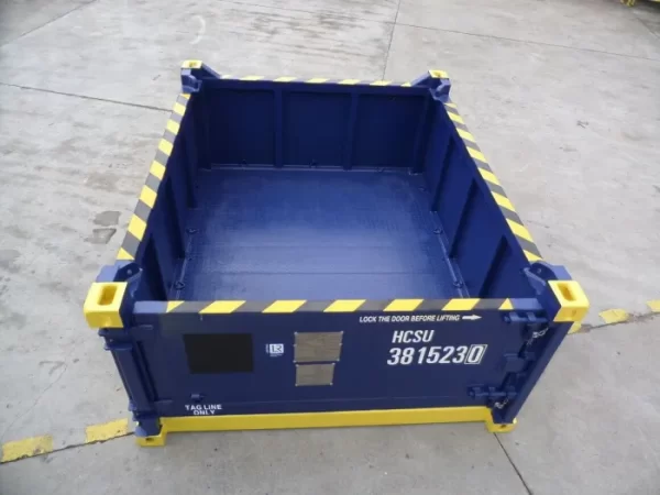 10ft DNV 2.7-1 Half Height Open Top Containers - Image 3