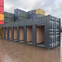 40ft High Cube Multi-Store Container – 7-Bay Self Storage Unit - Image 4