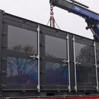 20ft Container With Glass Windows